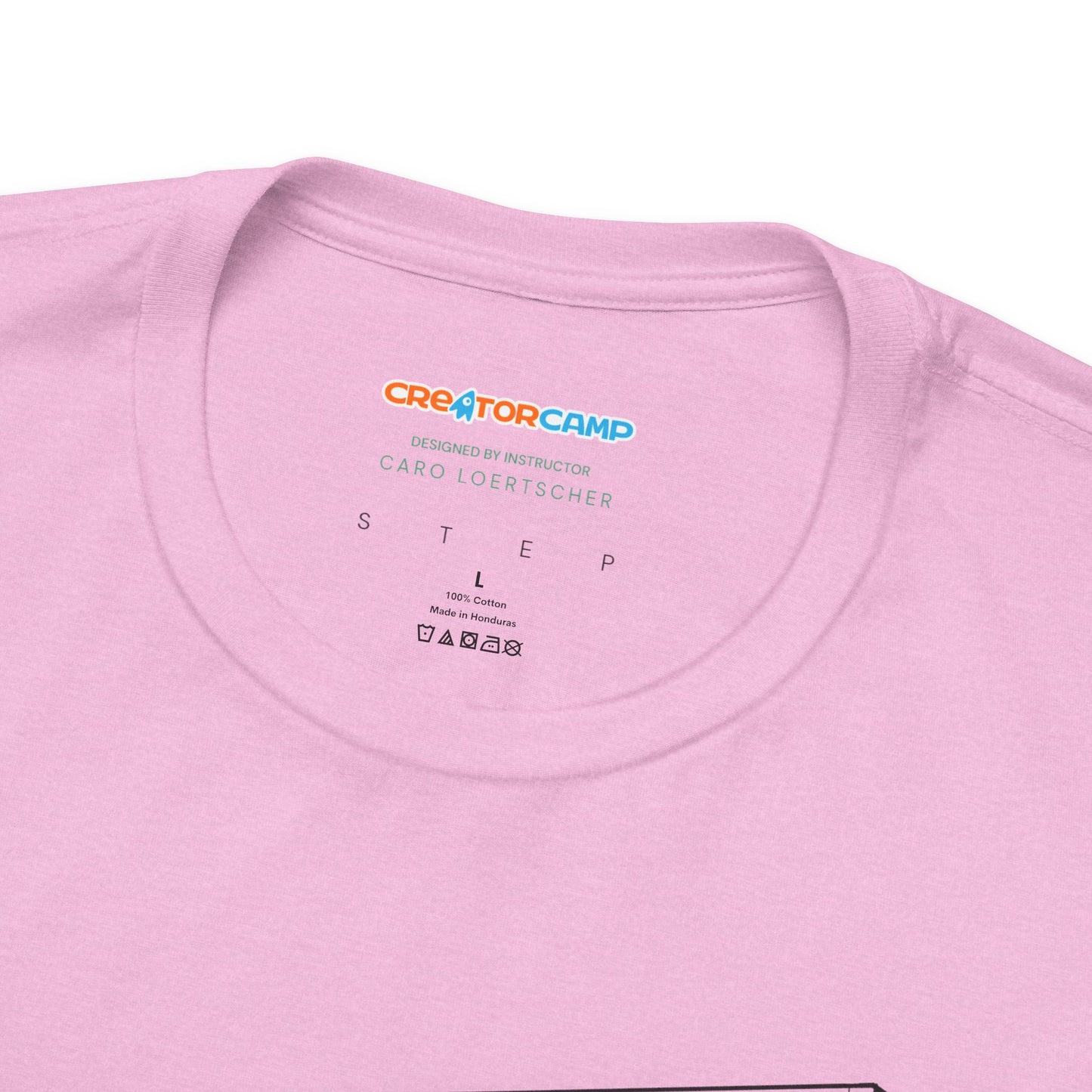 Designed by Staff T-Shirt: STEP