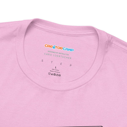 Designed by Staff T-Shirt: STEP
