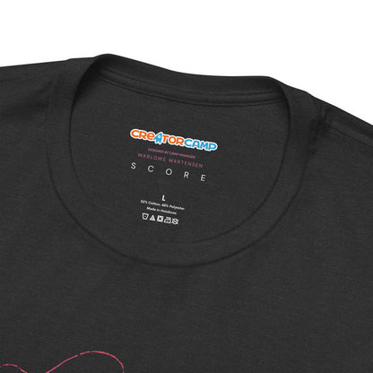 Designed by Staff T-Shirt: SCORE