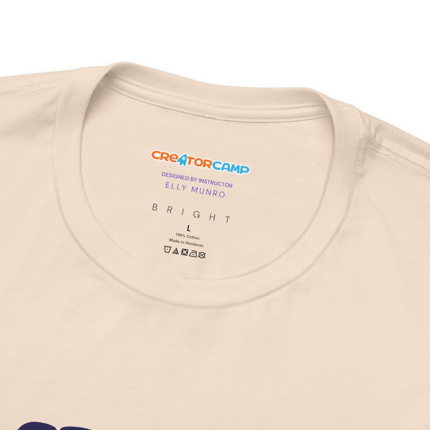 Designed by Staff T-Shirt: BRIGHT