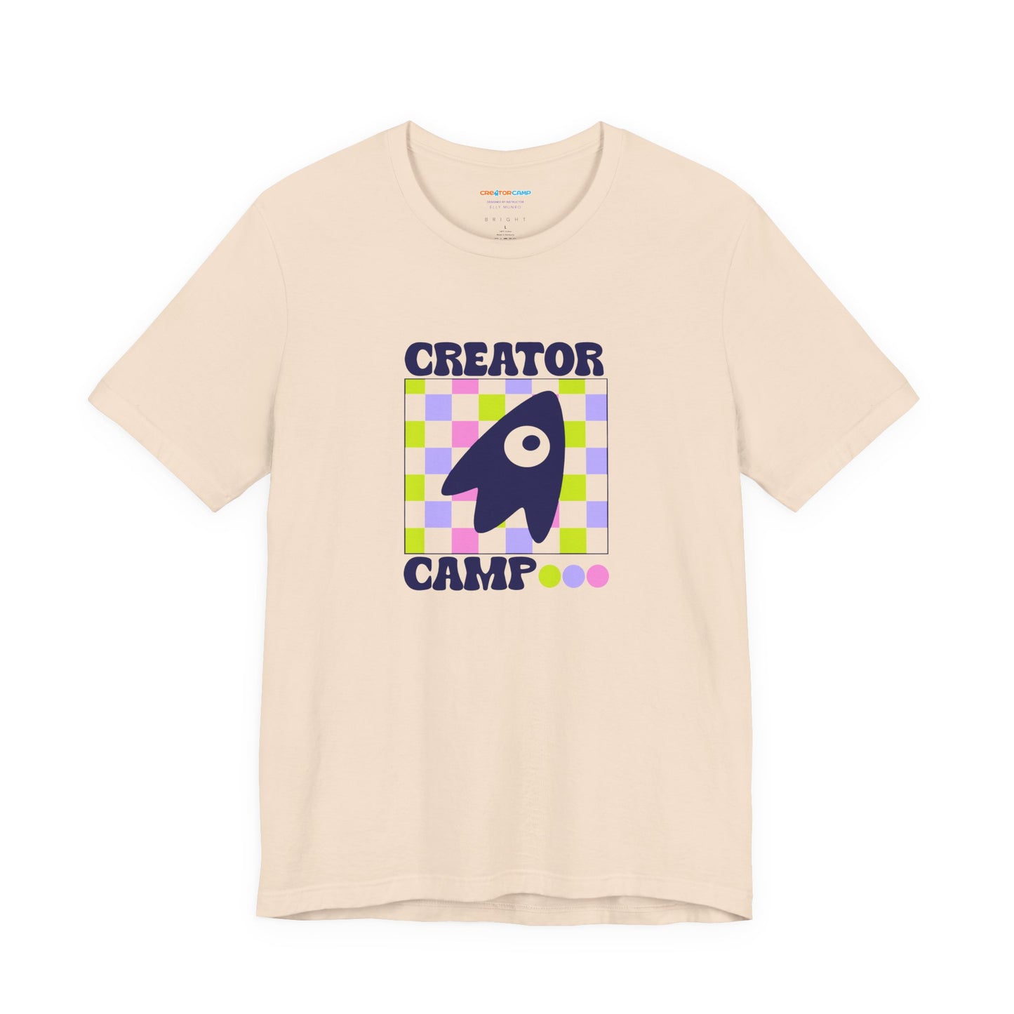 Designed by Staff T-Shirt: BRIGHT