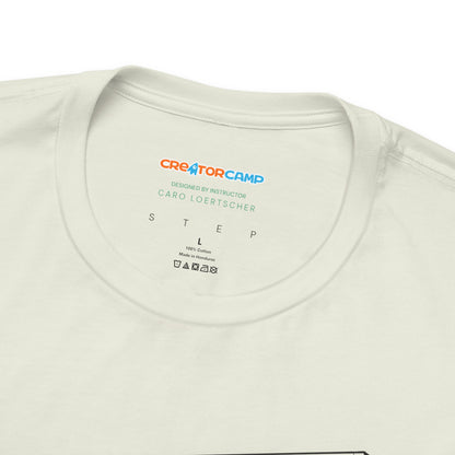 Designed by Staff T-Shirt: STEP
